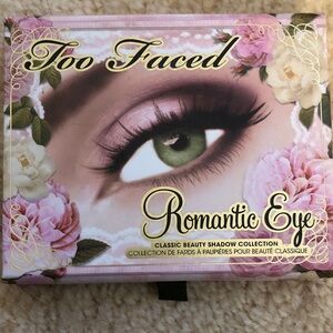Too Faced Romantic Eye Eyeshadow Palette - Pink, Green, Gold Accents